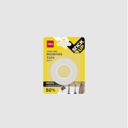 DELI ΤΑΙΝΙΑ ΔΙΠΛΗΣ ΟΨΗΣ ΑΦΡΩΔΗΣ 25,4mm x 1,5m BBL DELI ΤΑΙΝΙΑ ΔΙΠΛΗΣ ΟΨΗΣ ΑΦΡΩΔΗΣ 25,4mm x 1,5m BBL